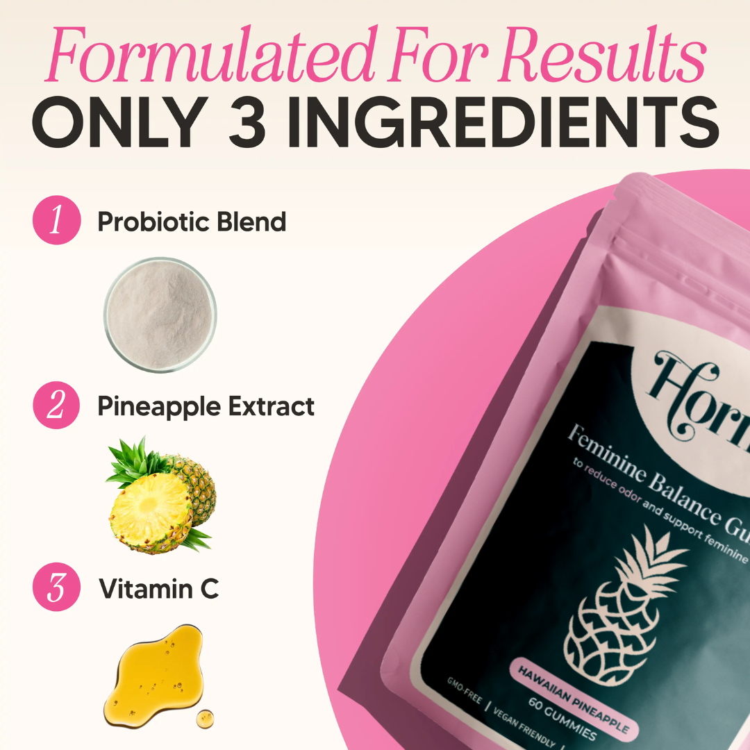 Hormé's Feminine Balance Gummies