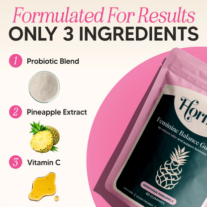 Hormé's Feminine Balance Gummies