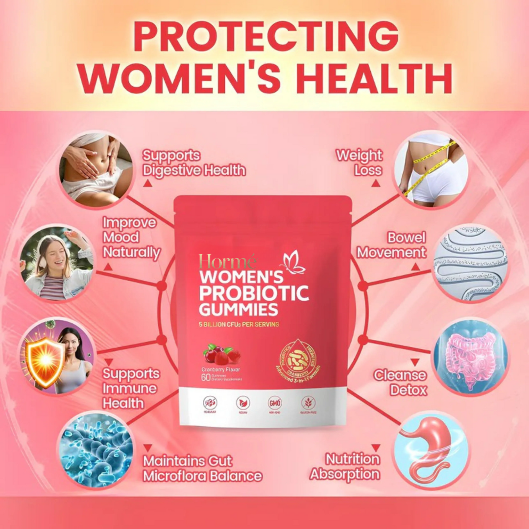 Hormé's Cranberry Probiotic Gummies