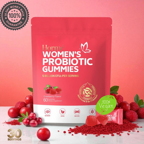 Hormé's Cranberry Probiotic Gummies