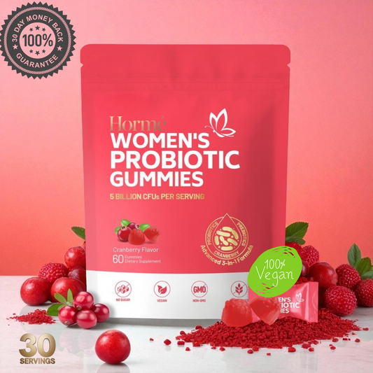 Hormé's Cranberry Probiotic Gummies