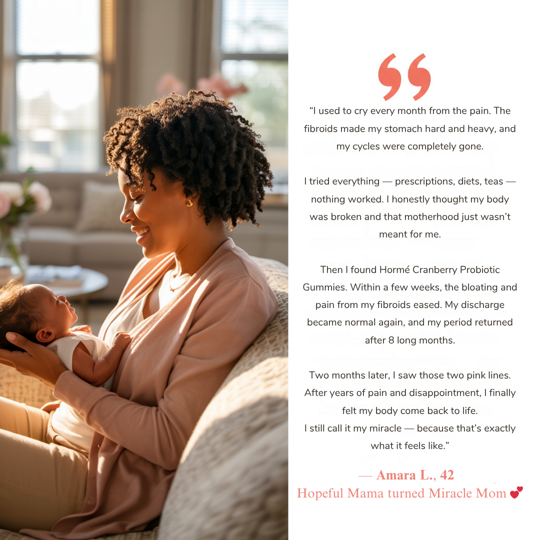 Hormé's Cranberry Probiotic Gummies