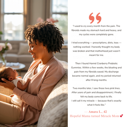 Hormé's Cranberry Probiotic Gummies