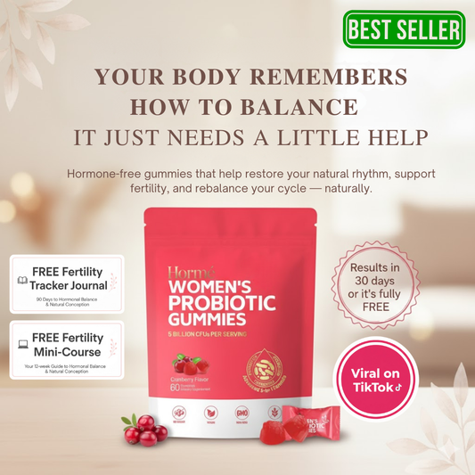 Hormé's Cranberry Probiotic Gummies