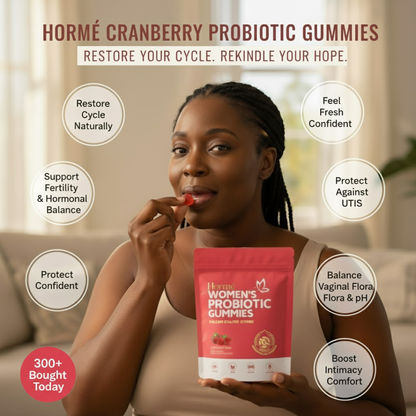 Hormé's Cranberry Probiotic Gummies