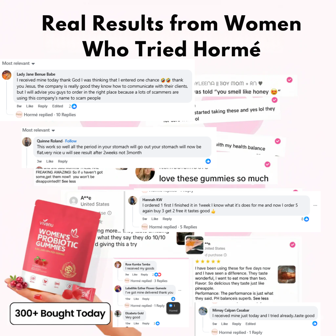 Hormé's Cranberry Probiotic Gummies