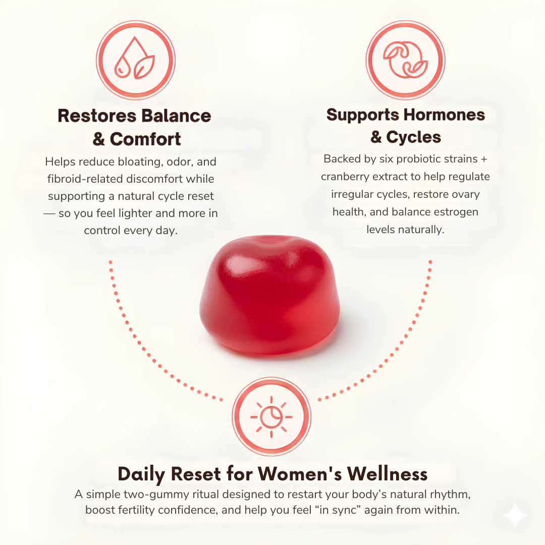 Hormé's Cranberry Probiotic Gummies