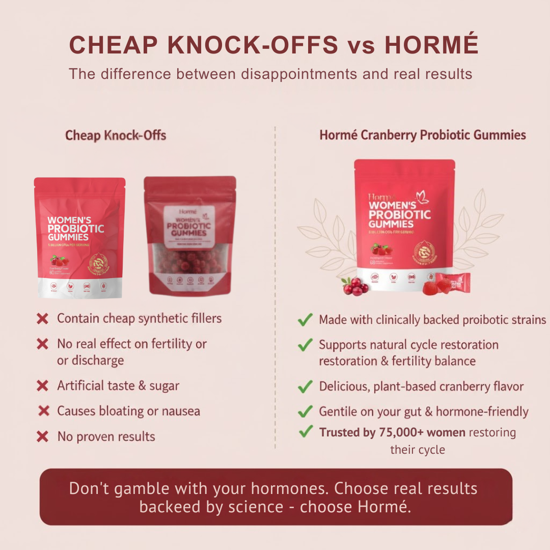 Hormé's Cranberry Probiotic Gummies